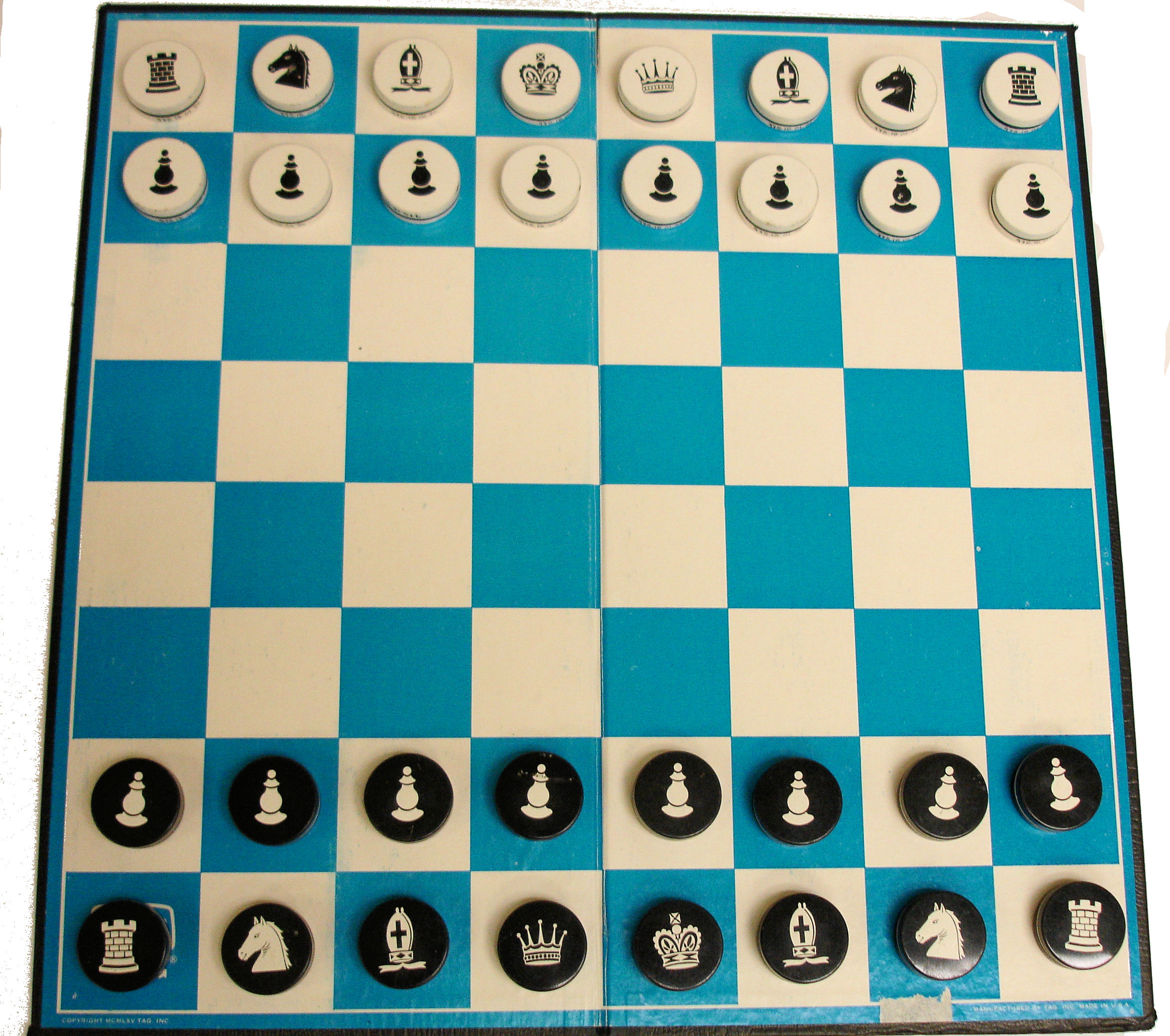 Visual chess set